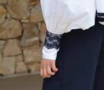 WHITE LINEN BOLERO - Image 3