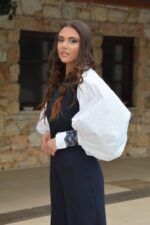 WHITE LINEN BOLERO - Image 4