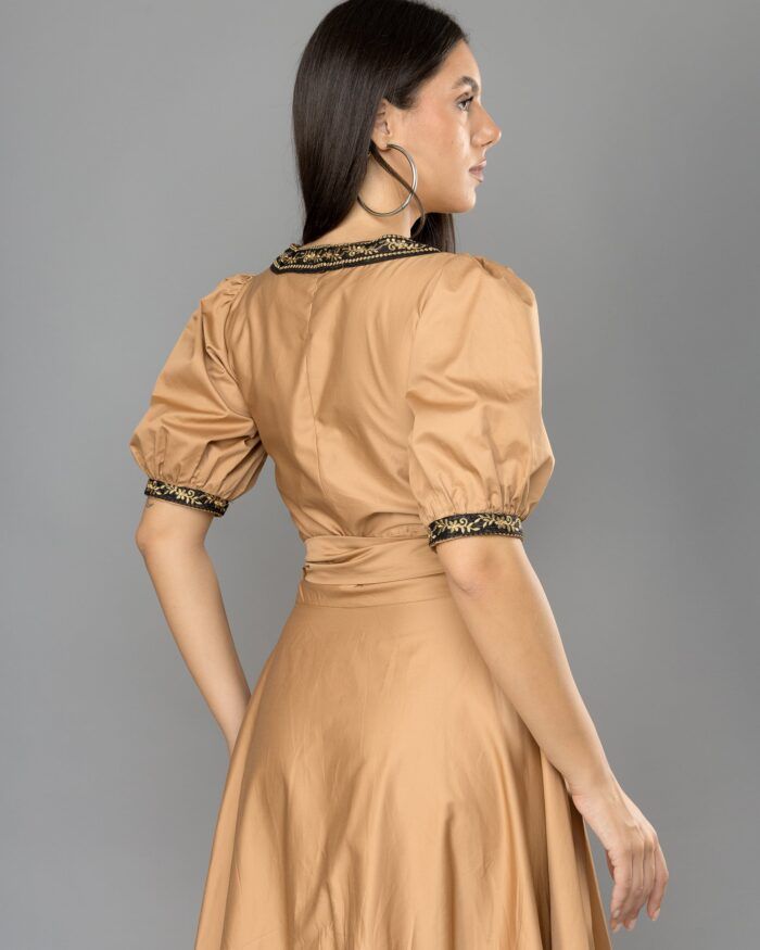 Espresso midi dress - Image 3