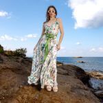 ALTAMIRA Long Skirt with Belt