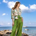 ALTAMIRA Wrap Top with Belt