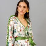 ALTAMIRA Wrap Top with Belt - Image 2