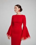 Scarlet Red Midi dress - Image 2
