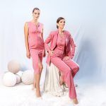 Pink Blazer with Gold Buttons - Image 2