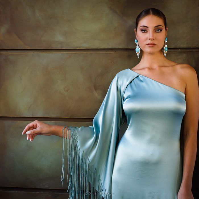 Heliopora Silk Dress - Image 4