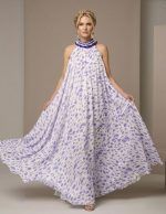 Amethyst Flow Silk Dress - Image 2