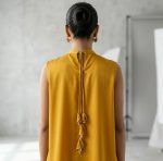 Gorgonian Mustard Blouse - Image 3