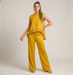 Gorgonian Mustard Blouse - Image 4