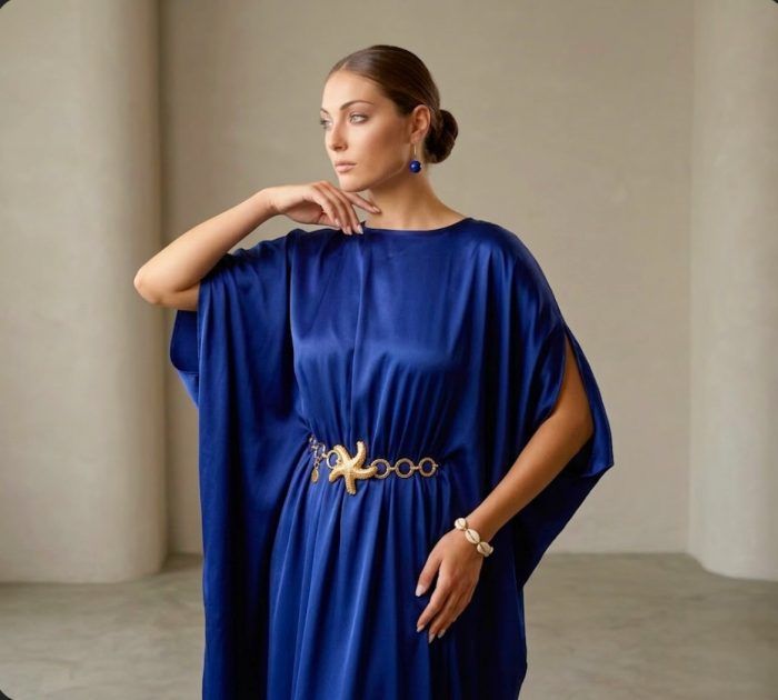 Blue Coral Kaftan - Image 2