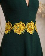 OLIVINE Wool Dress - Image 3