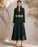 OLIVINE Wool Dress