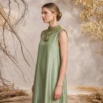 OLIVINE Jewel-Neckline Sleeveless Dress - Image 2
